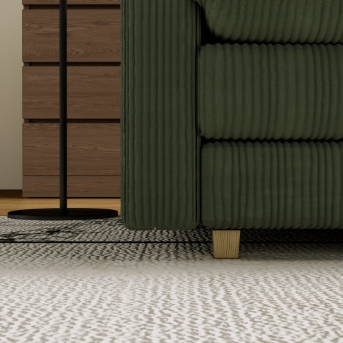 Modular Sectional Sofa,Deep Seat Couch For Living Room , 4 Pillow, Modern L-Shaped Sofa For Living Room Bedroom Apartment