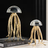 Jellyfish Decoration Metal Ocean Art Theme