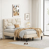 Queen Bed Frame, Linen Storage Headboard, Strong And Stable, No Noise, No Box Spring, Easy To Assemble