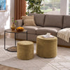 Ottoman, Multi-functional Combination Set Table Ottoman, Combination Of Ottoman And Table, With Drum Stool, With Storage Space