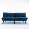 Navy Blue Convertible Folding Modern Sofa Bed