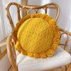 Creative Ball Pillow Futon Knitted Cushion