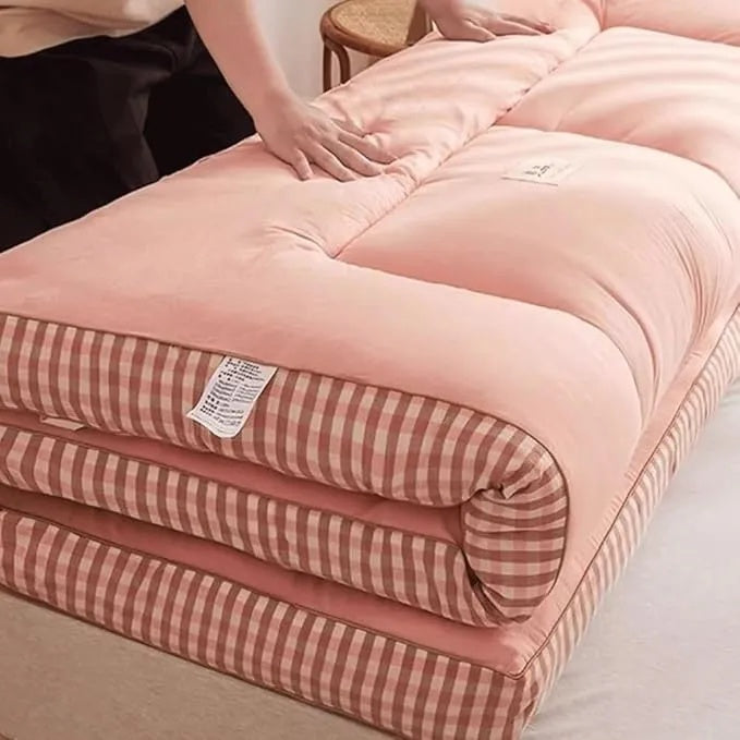 Mattress With Checkered Three-dimensional Edges, 4 Colors, King Size