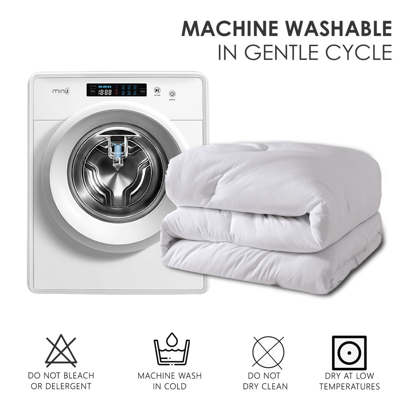 Polyester Brushed Single Quilt Core, Dot Quilting, Microfiber Filling, Suitable For All Seasons, Down Quilt Alternative, Breathable And Warm,CPC Children Certified