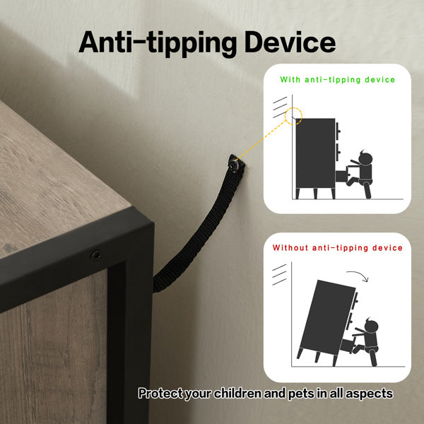 Wooden Dresser With 6 Drawers, Wooden Lockers