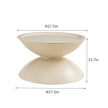 MILK WHITE Coffee Round Tables With STORGE MOVABLE TABLE TOP MULTIFUNCTIONAL END SIDE TABLE