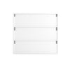 White Glass Door Shoe Box Shoe Storage Cabinet With RGB Led Light