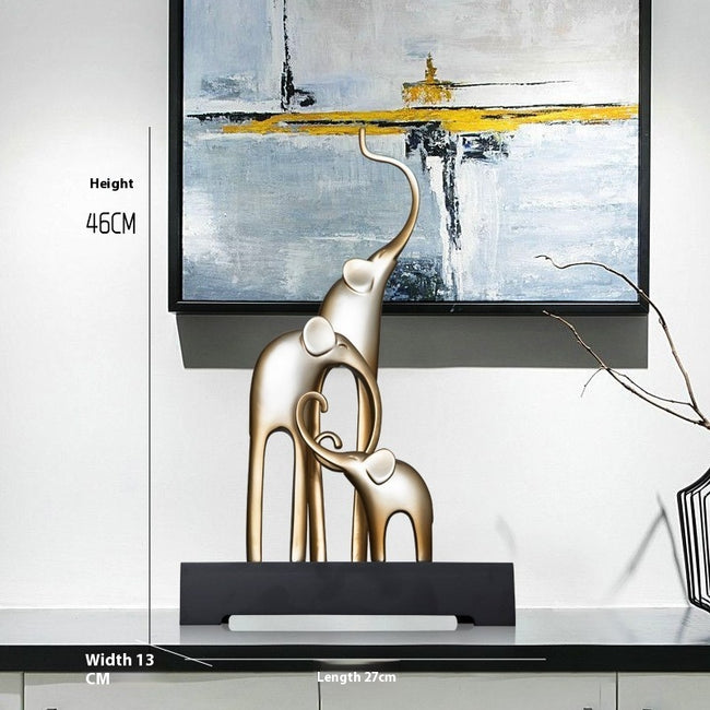 Fortune Bring Elephant Decorative Crafts