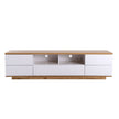 Modern TV Stand For Up To 80'' TVs, Media Console With Multi-Functional Storage