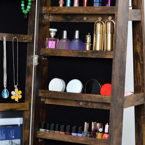 Full Body Mirror 360  Rotating Jewelry Cabinet