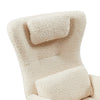 Rocking Chair Nursery, Modern Rocking Chair With High Backrest