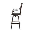 CAST ALUMINUM BAR STOOL