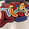 Cartoon Cute Color Devil Crystal Velvet Floor Carpet
