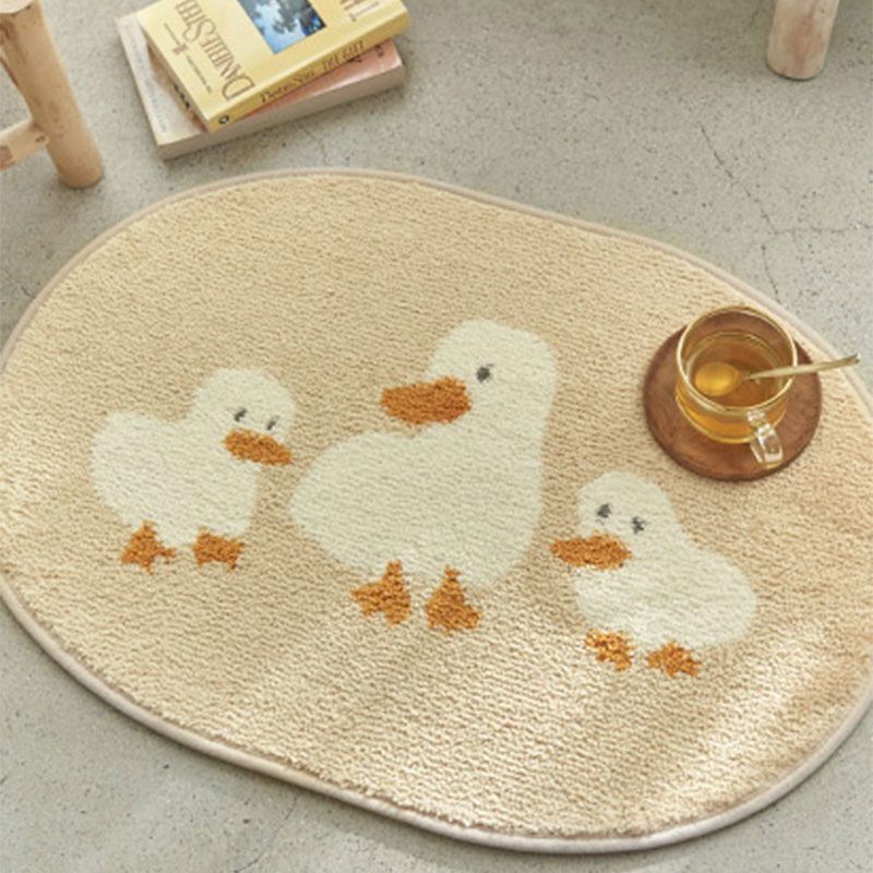 Duckling Drainage Station Ins Wind Speed Dry Bathroom Floor Mat