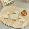 Duckling Drainage Station Ins Wind Speed Dry Bathroom Floor Mat