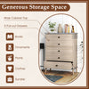 Farmhouse Chest Dresser Of Drawers Tall Storage Organizer