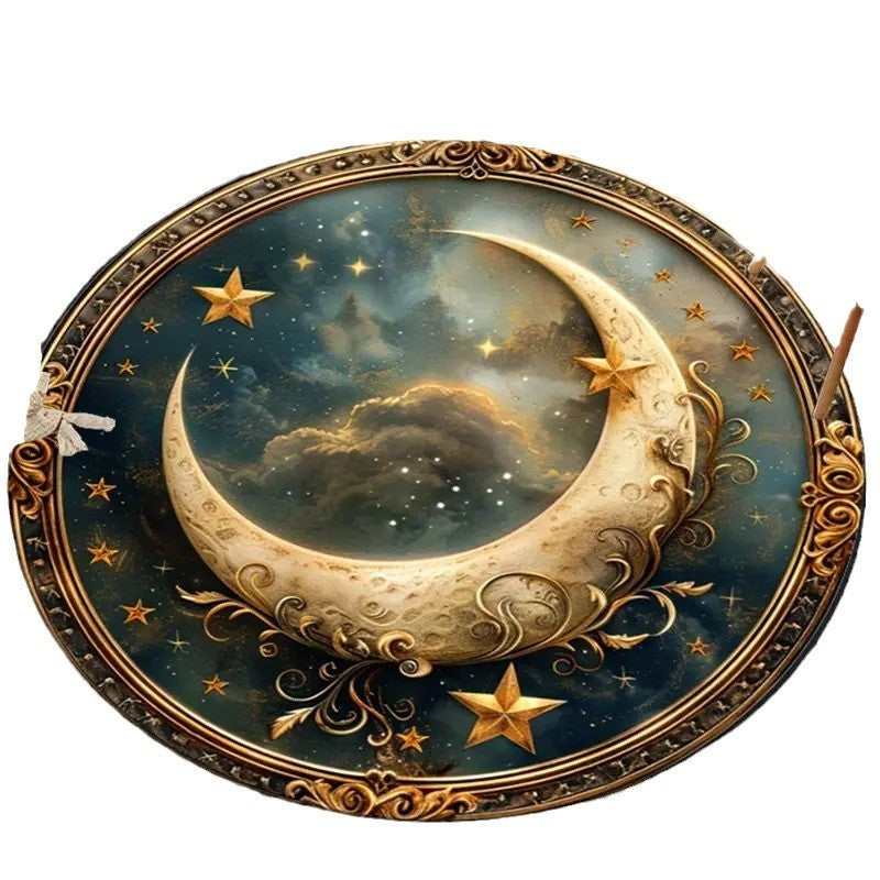 Bedroom Decoration Round Simulation Bedside Blanket