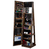 Full Body Mirror 360  Rotating Jewelry Cabinet