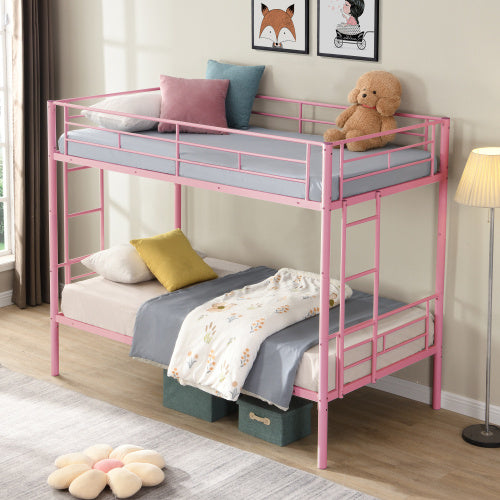 METAL BUNK BED Twin Over Twin