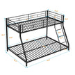 METAL BUNK BED TF BLACK