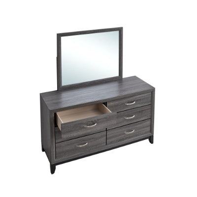 Glasgow G04305-D Dresser Mirror Not Included , Gray