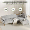 4 - Piece Upholstered Sectional