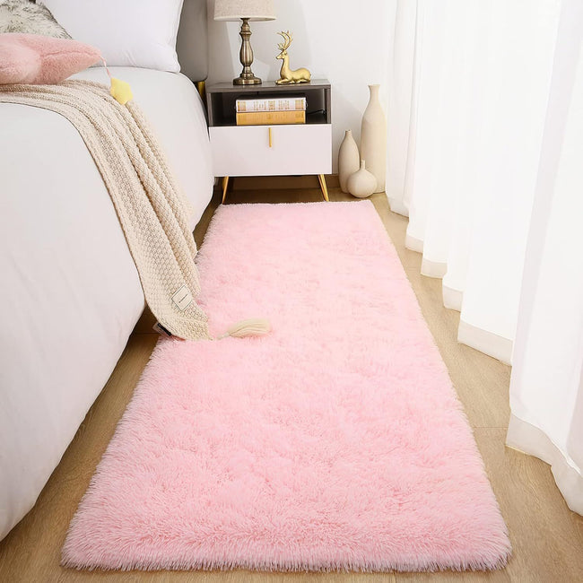 Amazon Nordic Silk Wool Carpet Bedroom Thickened Plush Non-slip Bedside Blanket Living Room Easy To Care Coffee Table Floor Mats