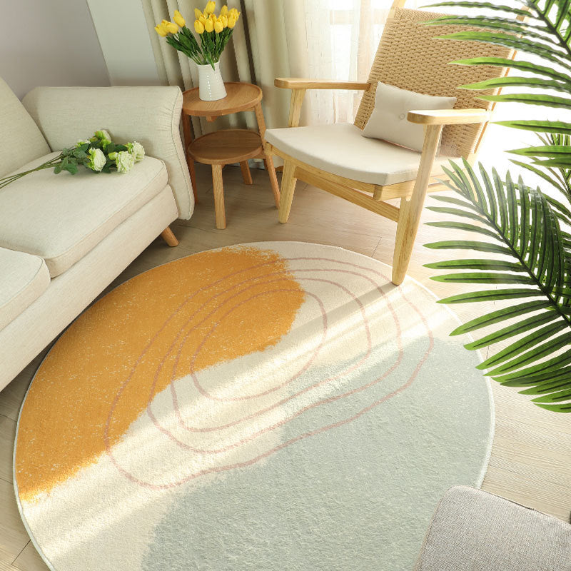 Balcony Carpet Round Bedroom Ins Wind