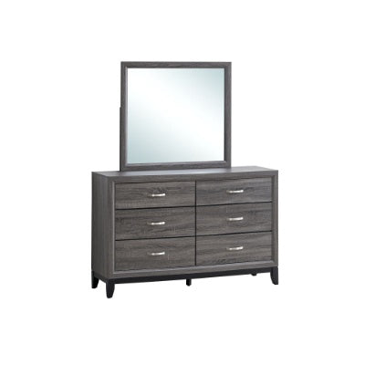 Glasgow G04305-D Dresser Mirror Not Included , Gray