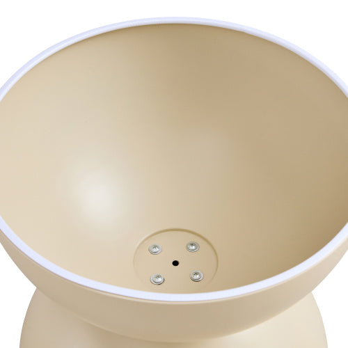 MILK WHITE Coffee Round Tables With STORGE MOVABLE TABLE TOP MULTIFUNCTIONAL END SIDE TABLE