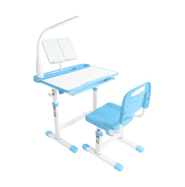 Children's Desk And Chair Set Blue