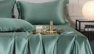 Silk Bed Sheet Silk Bed Sheet