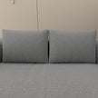 Folding Sofa Bed, Convertible Futon Sleeper Bed, 2-in-1 Foldable Floor Mattress With 2 Pillows, Breathable High-Density Foam Lazy Couch, Comfy Lounge Chair, Twin Size, Light Gray
