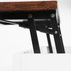 Coffee Table, Multi-functional Lifting Dining Table Coffee Table, Living Room Home Table, Modern Coffee Table 80CM, Vintage White