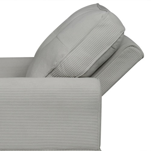 Chaise Lounge Indoor Sleeper Sofa Bed Chair Upholstered Lounge Chair For Bedroom Living Room With Rivets