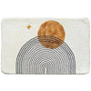 Modern Minimalist Cashmere Non-slip Floor Mat Bathroom Thickened Fleece Mat
