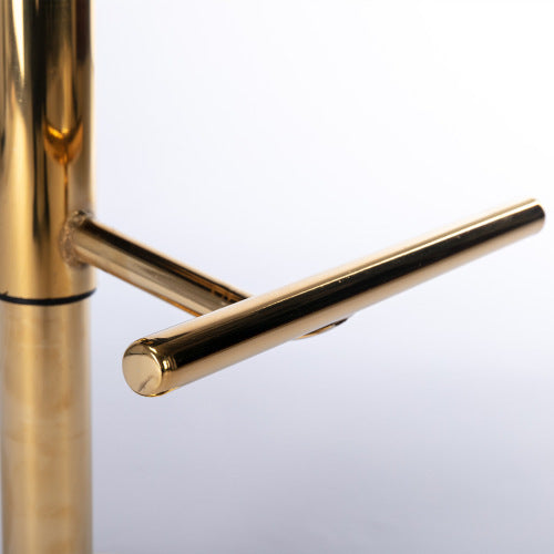 Furniture,Swivel Barstools Adjusatble Seat Height, Modern PU Upholstered Bar Stools With The Whole Back Tufted, For Home Pub And Kitchen Island