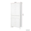 70.87Tall Kitchen Pantry, Storage Cabinet , Kitchen Cabinet , Drawer And Adjustable Shelves, For Kitchen, Dining Room, White