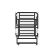 Folding Bed With Mattress  Foam Mattress All Steel Pipe Frame