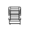 Folding Bed With Mattress  Foam Mattress All Steel Pipe Frame
