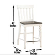 Joanna - Counter Chair Two Tone