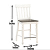 Joanna - Counter Chair Two Tone