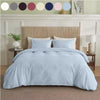 Serta Simply Clean Pleated Duvet Cover Queen