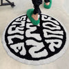Modern Minimalist Home Round Thickened Carpet
