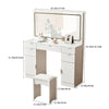 Dressing Table Set With LED Mirror And 3 Lighting Modes