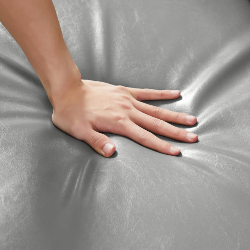 Lounge Living Room Office PVC Leather Accent Arm Chair With Extra Thick Padding