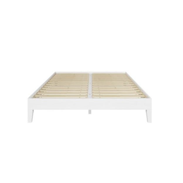 Nix - Queen Platform Bed - White