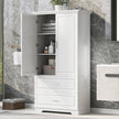 High Bathroom Storage Cabinet