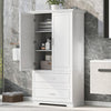 High Bathroom Storage Cabinet