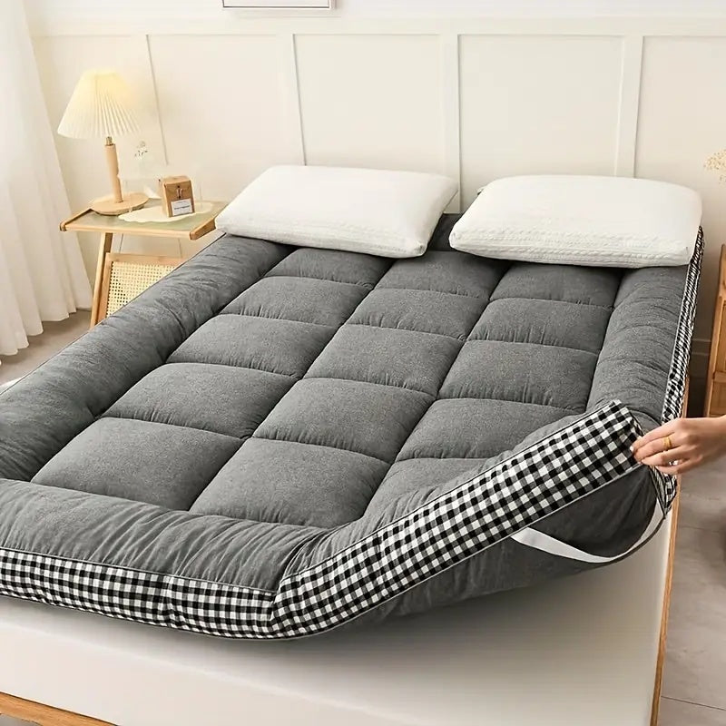 Mattress With Checkered Three-dimensional Edges, 4 Colors, King Size